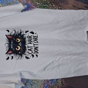 Cat Hair Don't Care T-Shirt